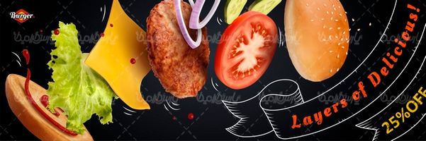 وکتور ساندویچ