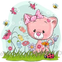 وکتور گربه ملوس