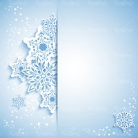 Snow logo background vector