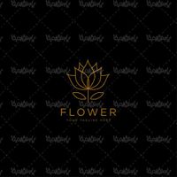 Flower logo vector