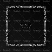 وکتور کادر نقره ای