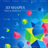 3D background vector