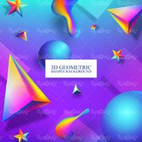 3D background vector