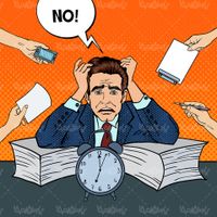 وکتور کار زیاد