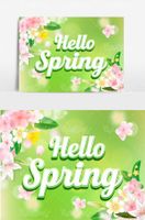 وکتور طرح بهار