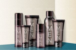 وکتور بسته بندی لوارم آرایش