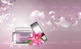 وکتور بسته بندی لوارم آرایش