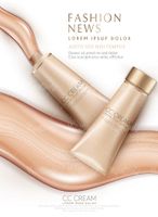 وکتور بسته بندی لوازم آرایشی