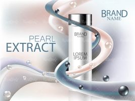 وکتور بسته بندی لوازم آرایشی