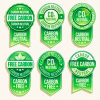 وکتور لیبل سبز