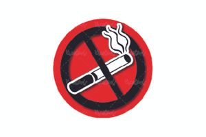 وکتور علامت نکشیدن سیگار