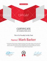 Certificate design vector