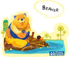 وکتور برداری خرس همراه با برنامه کودک و کارتون حیوانات