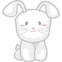 وکتور برداری برنامه کودک همراه با خرگوش کارتونی و کارتون