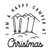 وکتور برداری لیبل سیاه قلم اسکی همراه با برچسب سیاه قلم کافه