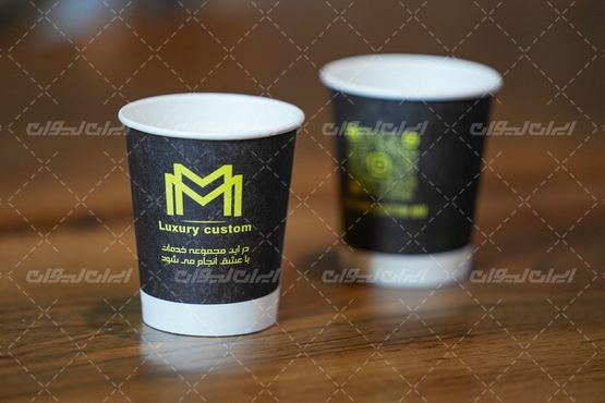 اندازه و ظرفیت لیوان کاغذی