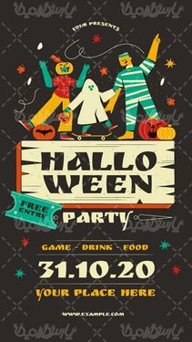 پوستر هالووین