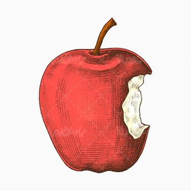 سیب گاز زده