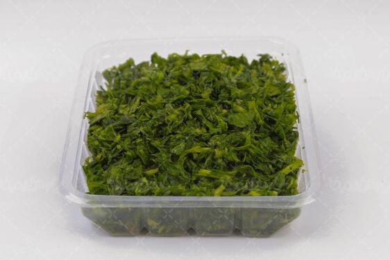 عکس سبزی خرد شده