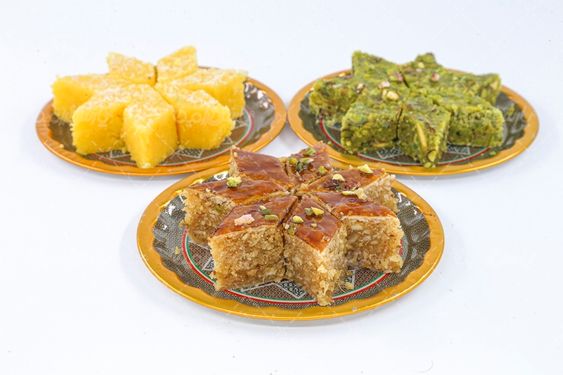 عکس انواع شیرینی لوز