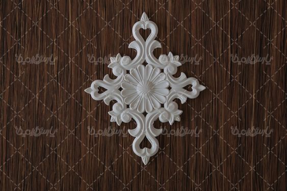 تصویر گل گچ بری