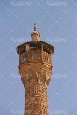 گلدسته مسجد جامع سمنان