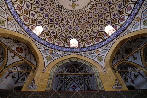 عکس کاشی کاری مسجد امام