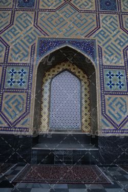 تصویر محراب مسجد گوهر شاد