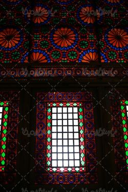 تصویر پنجره ارسی ارگ کریم خان