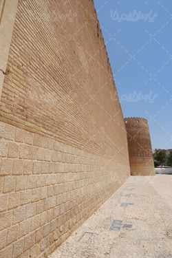 دیوار بیرونی ارگ کریم خان