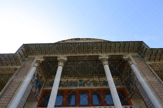 عکس عمارت باغ عفیف آباد
