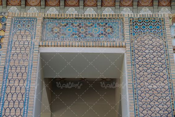 سر در ورودی عمارت باغ عفیف آباد