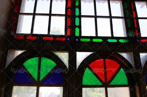 عکس پنجره ارسی خانه محتشم