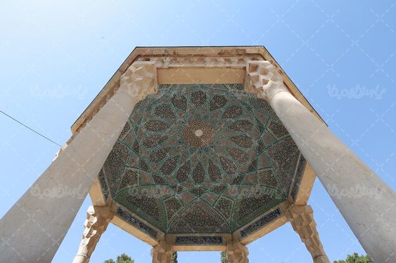 سقف آرامگاه حافظ