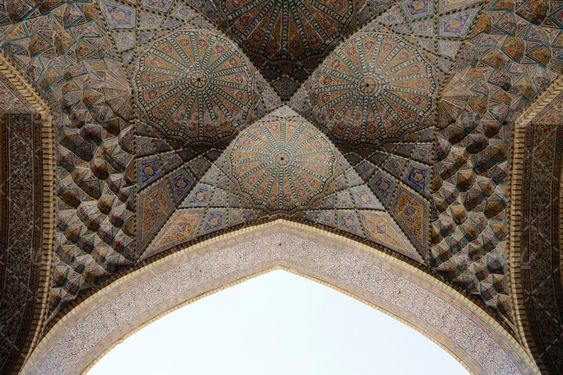 سقف مسجد مشیر