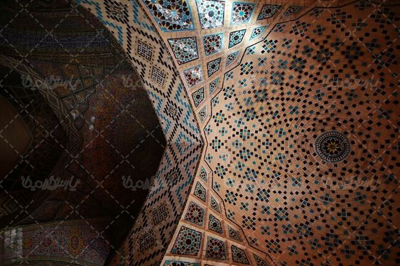 عکس سقف نارنجستان قوام شیراز