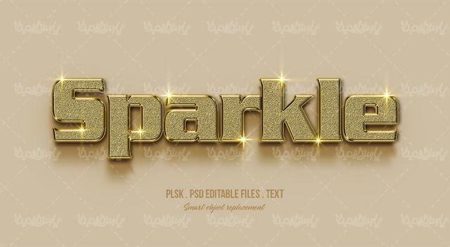 افکت متن قابل ویرایش