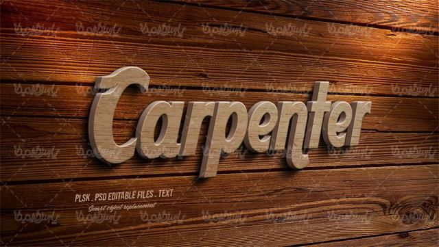 افکت متن قابل ویرایش