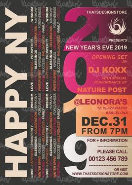 طرح سال جدید میلادی