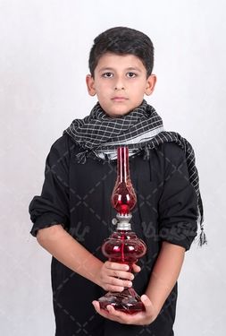 عکس پسر با لباس مشکی