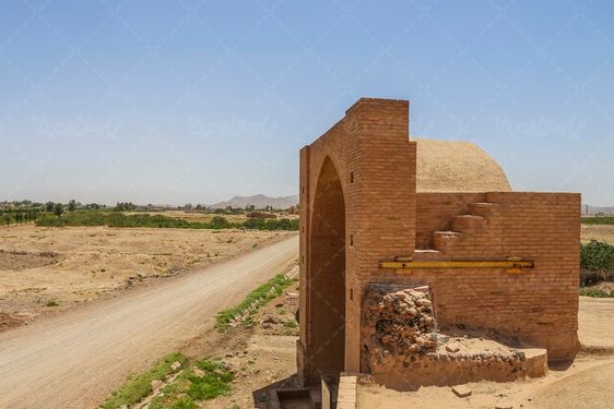 تصویر حوض انباری و مسجد سیدی