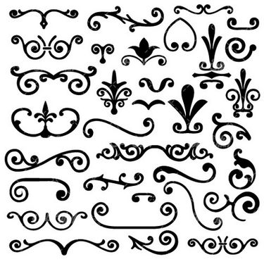 وکتور برداری فریم گل  همراه با گل و بوته و طرح خالکوبی