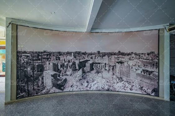 تصویر نمای خرمشهر قبل از آزادسازی موزه جنگ
