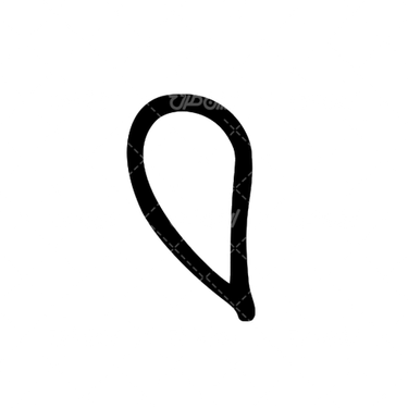 وکتور برداری طرح تتو همراه با گل و بوته و المان طراحی