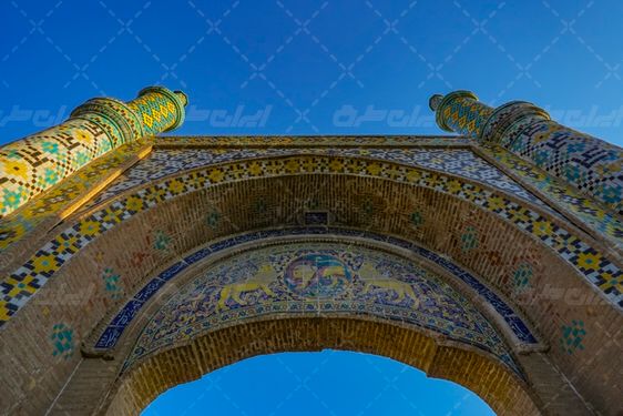 تصویر با کیفیت دروازه کوشک قزوین
