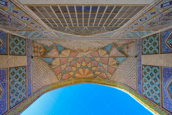 مسجد تاریخی جامع جاذبه گردشگری قزوین