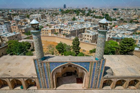 مسجد تاریخی جامع واقع در استان قزوین
