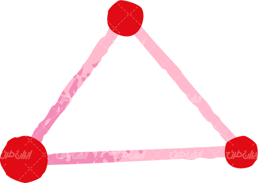 وکتور برداری اشکال هندسی همراه با اشکال ریاضی و مولوکولی