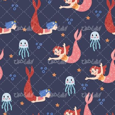 وکتور برداری پترن همراه با  پس زمینه و تصویر زمینه