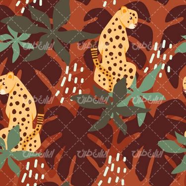 وکتور برداری کاغذ دیواری همراه با  پس زمینه و تصویر زمینه